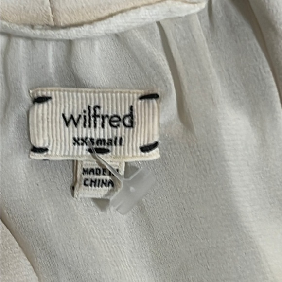 Wilfred Cream Sleeveless Dress sz XXS - Picture 2 of 10